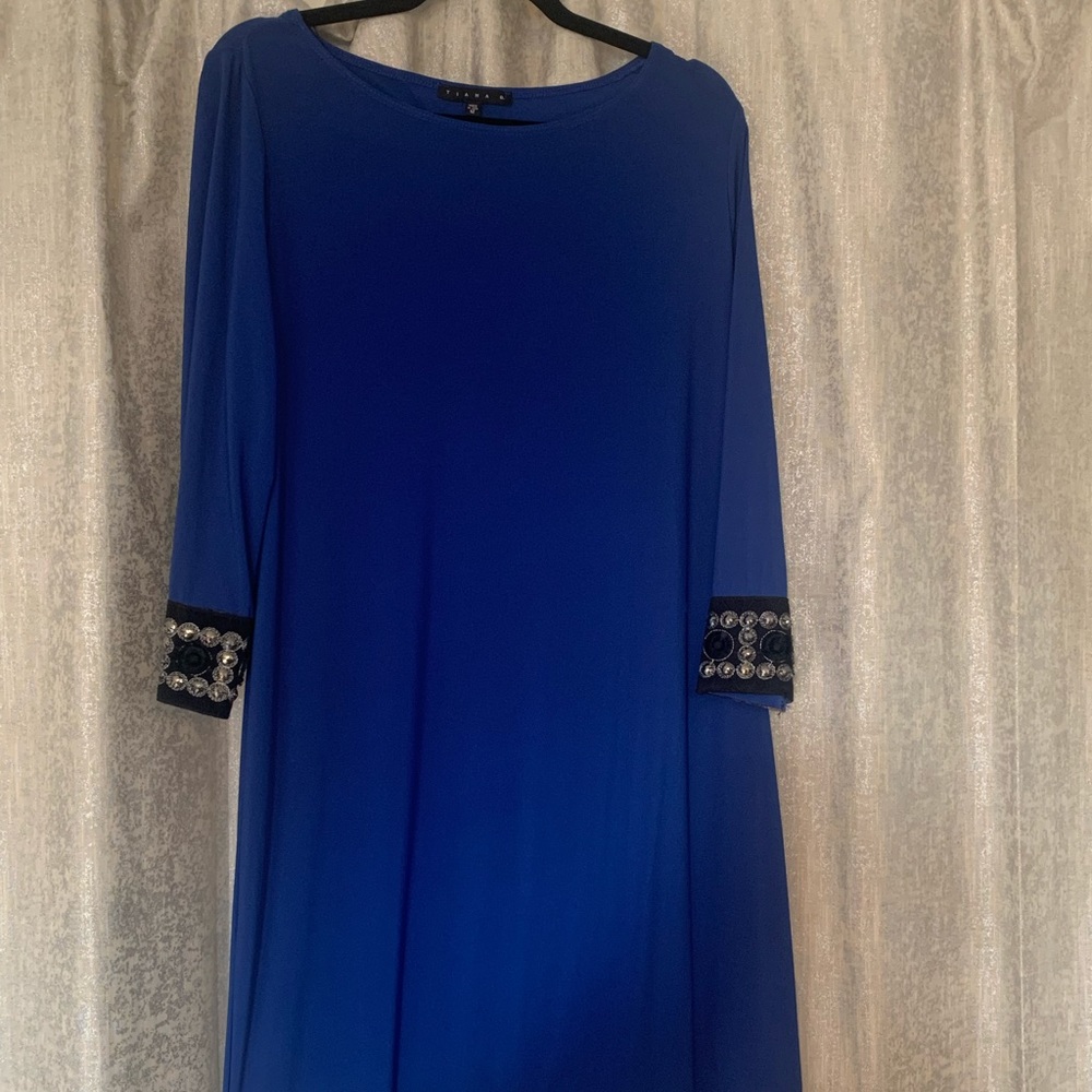 Cobalt Blue Shift Dress
